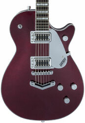 Enkel gesneden elektrische gitaar Gretsch G5220 Electromatic Jet BT V-Stoptail - Dark cherry metallic