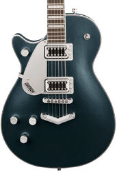 Linkshandige elektrische gitaar Gretsch G5220LH Electromatic Jet BT Single-Cut V-Stoptail - Jade grey metallic