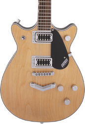 Guitarra eléctrica de doble corte. Gretsch G5222 Electromatic Double Jet BT with V-Stoptail - Aged natural