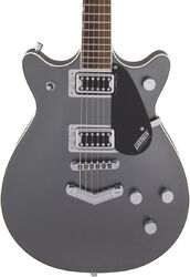 Guitarra eléctrica de doble corte. Gretsch G5222 Electromatic Double Jet BT with V-Stoptail - London grey