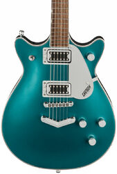 Guitarra eléctrica de doble corte. Gretsch G5222 Electromatic Double Jet BT with V-Stoptail - Ocean turquoise
