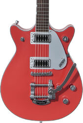 Guitarra eléctrica de doble corte. Gretsch G5232T Electromatic Double Jet FT with Bigsby - Tahiti red
