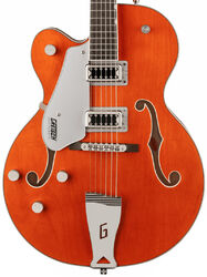 Linkshandige elektrische gitaar Gretsch G5420LH Electromatic Classic Hollow Body Single-Cut With Bigsby - Orange stain