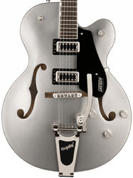 Semi hollow elektriche gitaar Gretsch G5420T Electromatic Classic Hollow Body Single-Cut with Bigsby - Airline silver