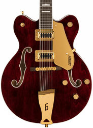 Semi hollow elektriche gitaar Gretsch G5422G-12 Electromatic Classic Hollow Body Double-Cut 12-String With Gold Hardware - Walnut stain