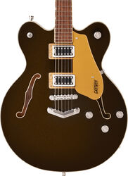 Semi hollow elektriche gitaar Gretsch G5622 Electromatic Center Block Double-Cut with V-Stoptail - Black gold