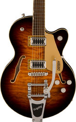 Semi hollow elektriche gitaar Gretsch G5655T-QM Electromatic Center Block Jr. Single-Cut - Sweet tea