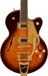 Semi hollow elektriche gitaar Gretsch G5655TG Electromatic Center Block Jr. - Single barrel burst
