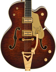 Semi hollow elektriche gitaar Gretsch G6136TGQM-59 Falcon Limited Edition - Forge