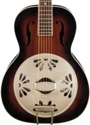 Dobro resonatorgitaar Gretsch G9240 Alligator Biscuit Round-Neck (RW) - 2-color sunburst