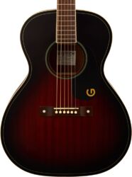 Folk gitaar Gretsch Jim Dandy Concert - Deep Cherry Burst