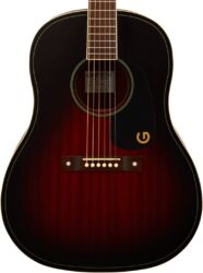 Folk gitaar Gretsch Jim Dandy Dreadnought - Deep Cherry Burst