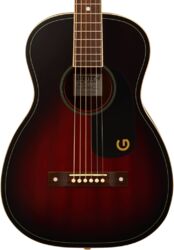 Folk gitaar Gretsch Jim Dandy Parlor - Deep Cherry Burst