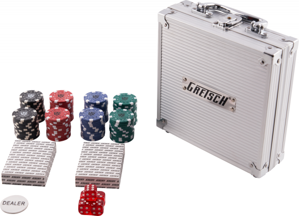 Kaartenspel Gretsch High Roller Poker Set