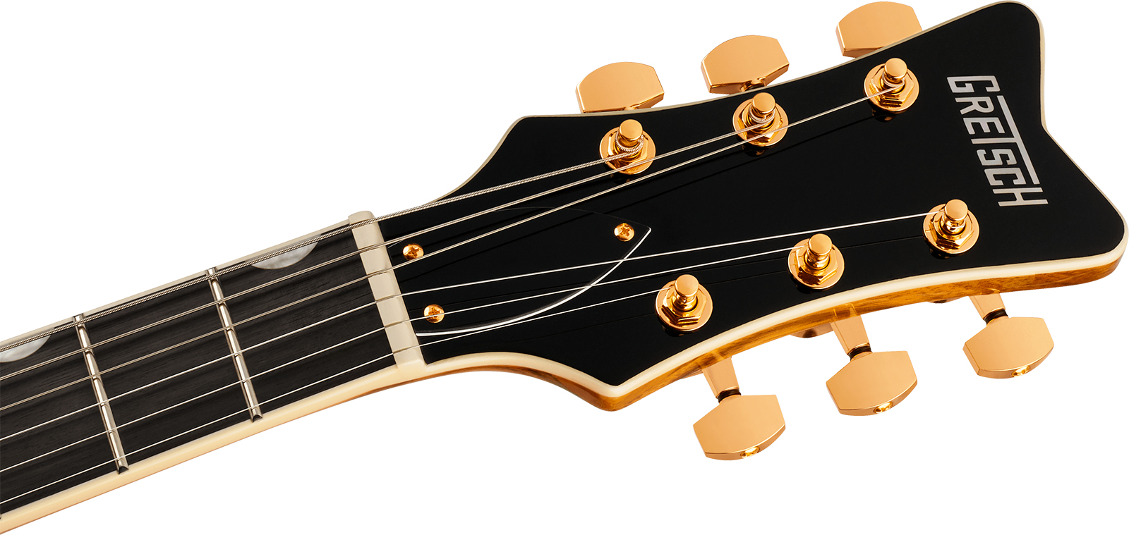 Gretsch Jet Black Limba Electromatic Ltd Chi 2h Ht Eb - Sunburst - Single cut gitaar - Variation 3