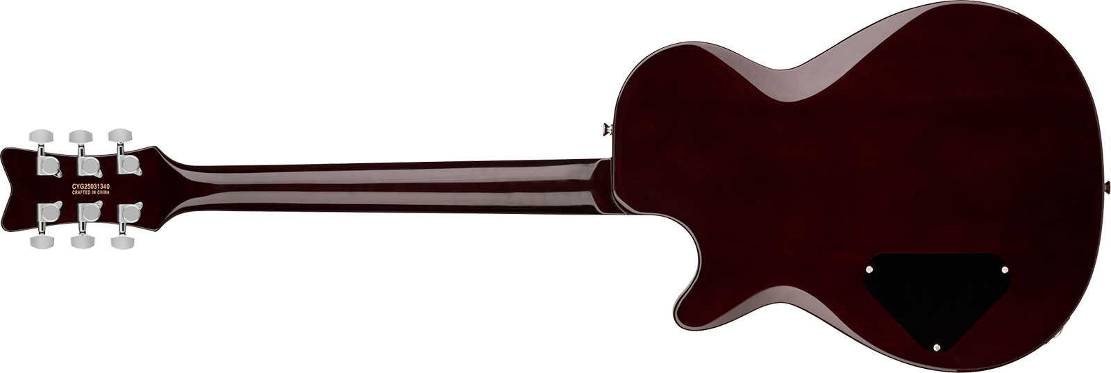 Gretsch Jet Club 1-pickup Electromatic 1h Ht Rw - Claret Burst - Single cut gitaar - Variation 1