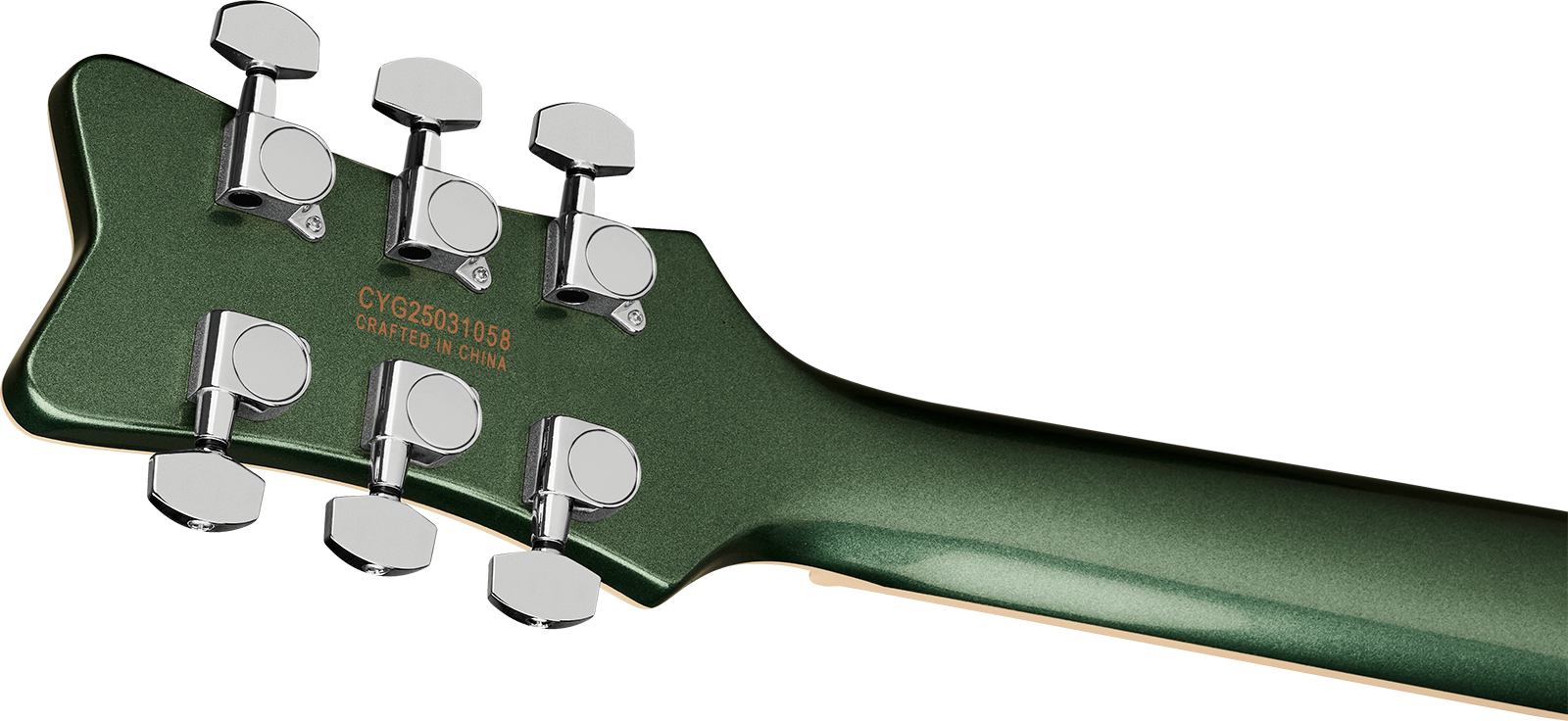 Gretsch Jet Club 1-pickup Electromatic 1h Ht Rw - Steel Olive - Single cut gitaar - Variation 4