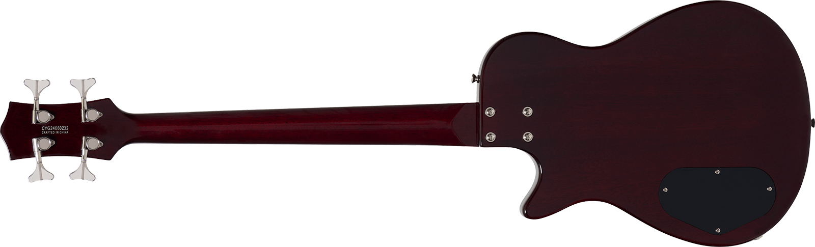 Gretsch Jet Club Bass Single-cut Streamliner Shsc Lau - Havana Burst - Solid body elektrische bas - Variation 1