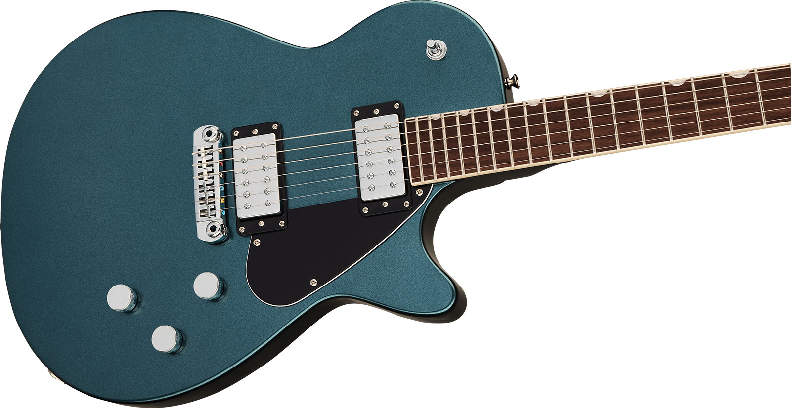 Gretsch Jet Club Electromatic 2h Ht Rw - Druid Green - Single cut gitaar - Variation 2