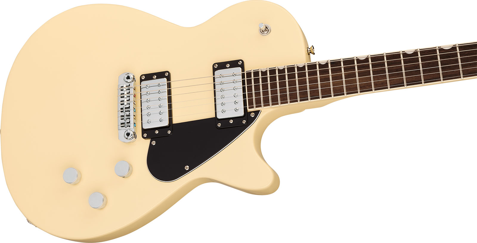 Gretsch Jet Club Electromatic 2h Ht Rw - Buttercream - Single cut gitaar - Variation 2