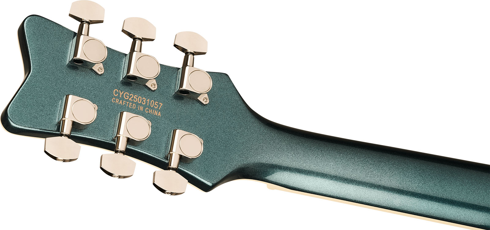 Gretsch Jet Club Electromatic 2h Ht Rw - Druid Green - Single cut gitaar - Variation 3