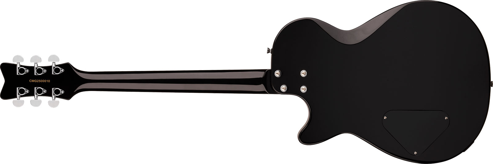 Gretsch Jet Club Streamliner 2h Ht Lau - Jet Black - Single cut gitaar - Variation 1