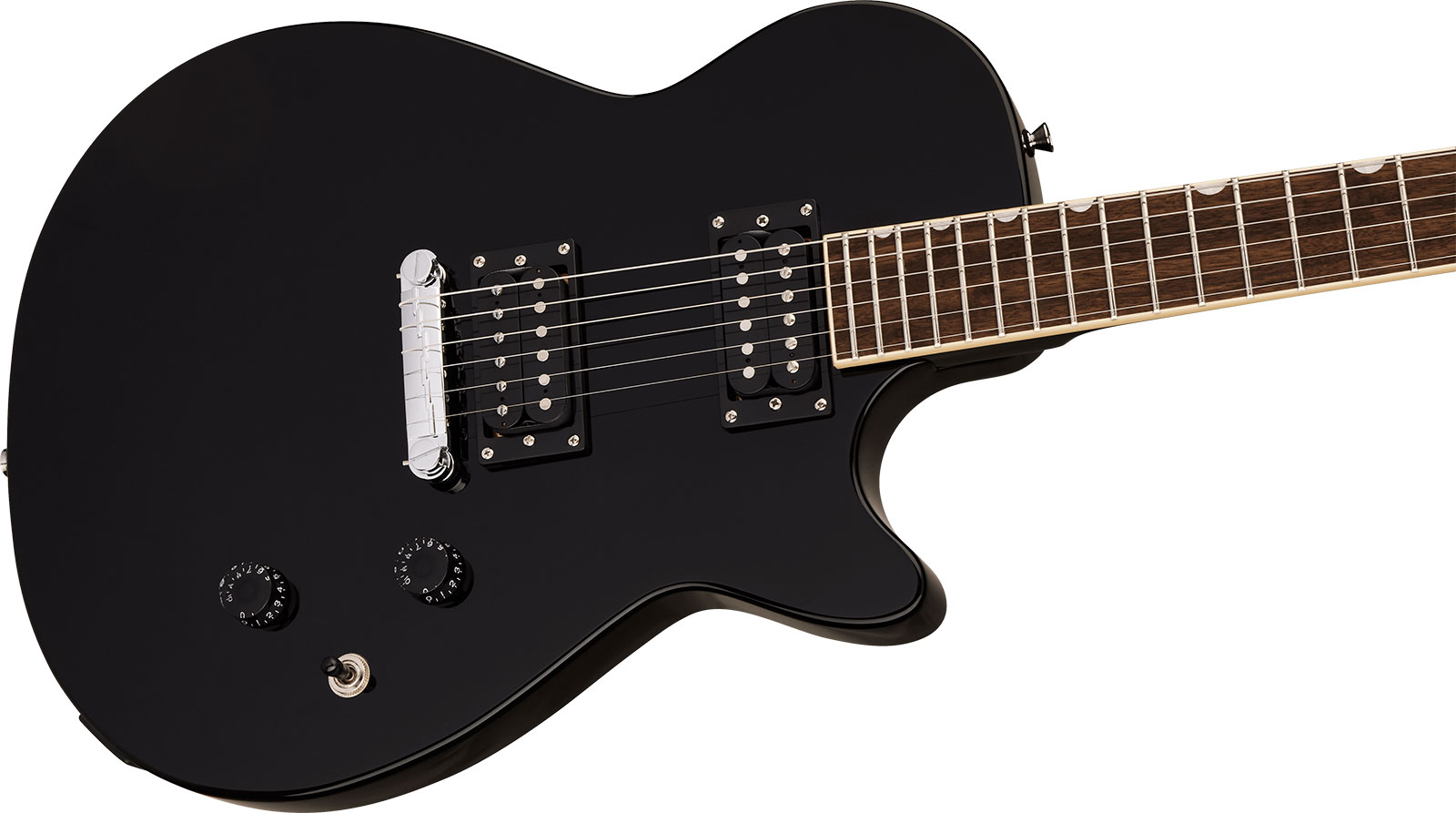 Gretsch Jet Club Streamliner 2h Ht Lau - Jet Black - Single cut gitaar - Variation 2
