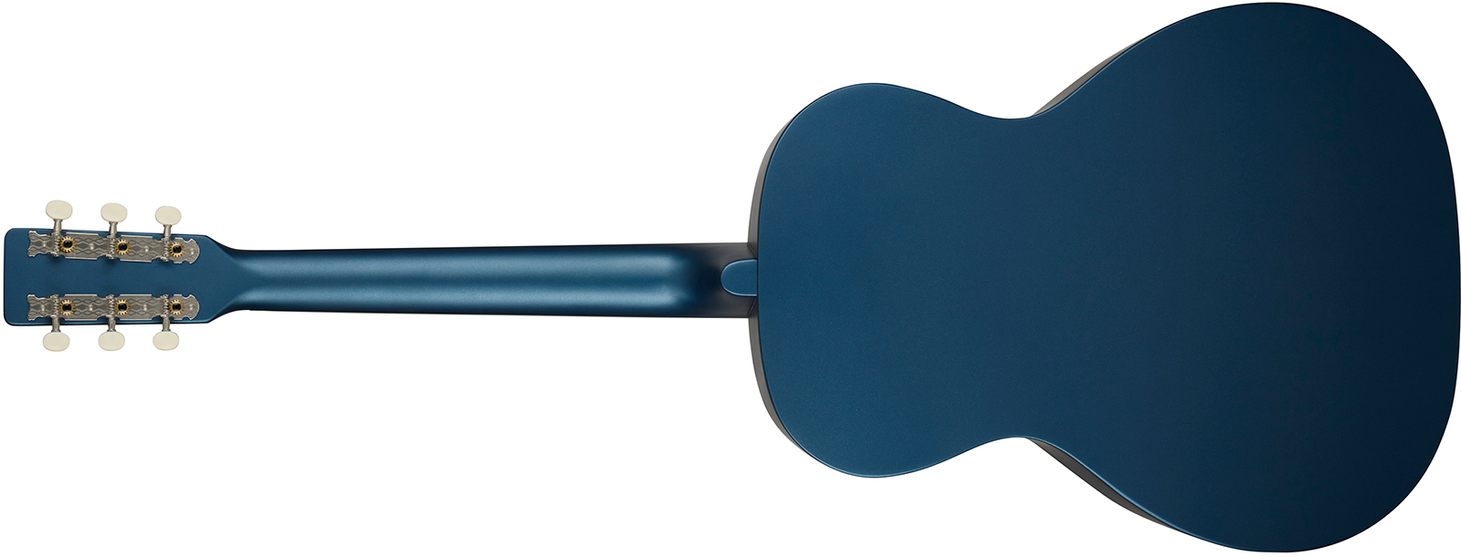 Gretsch Jim Dandy Deltoluxe Ltd Concert Shsc Tout Sapele Noy - Dark Denim - Folk gitaar - Variation 1