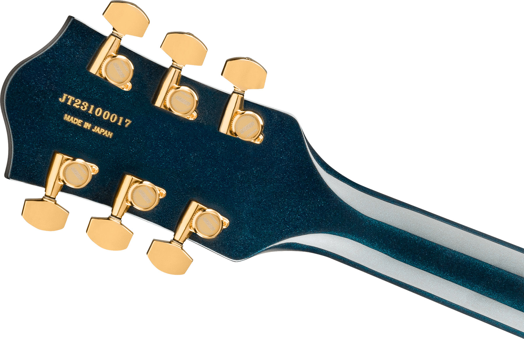 Gretsch Nashville Hollow Body Bigsby Gh Pro Jap 2h Trem Eb - Midnight Sapphire - Semi hollow elektriche gitaar - Variation 3