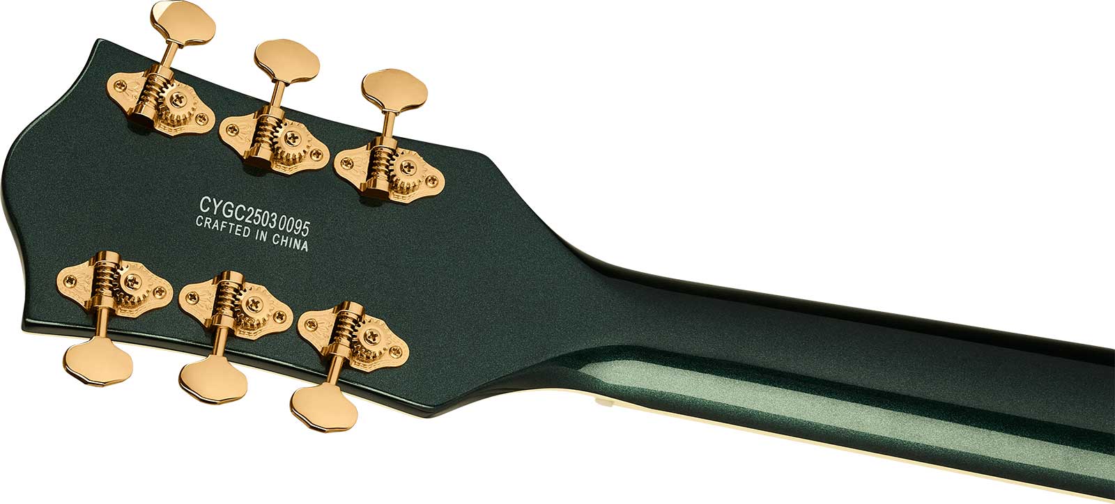 Gretsch Nashville Hollow Body Sc Bigsby Synchromatic 2h Trem Eb - Cadillac Green - Semi hollow elektriche gitaar - Variation 3