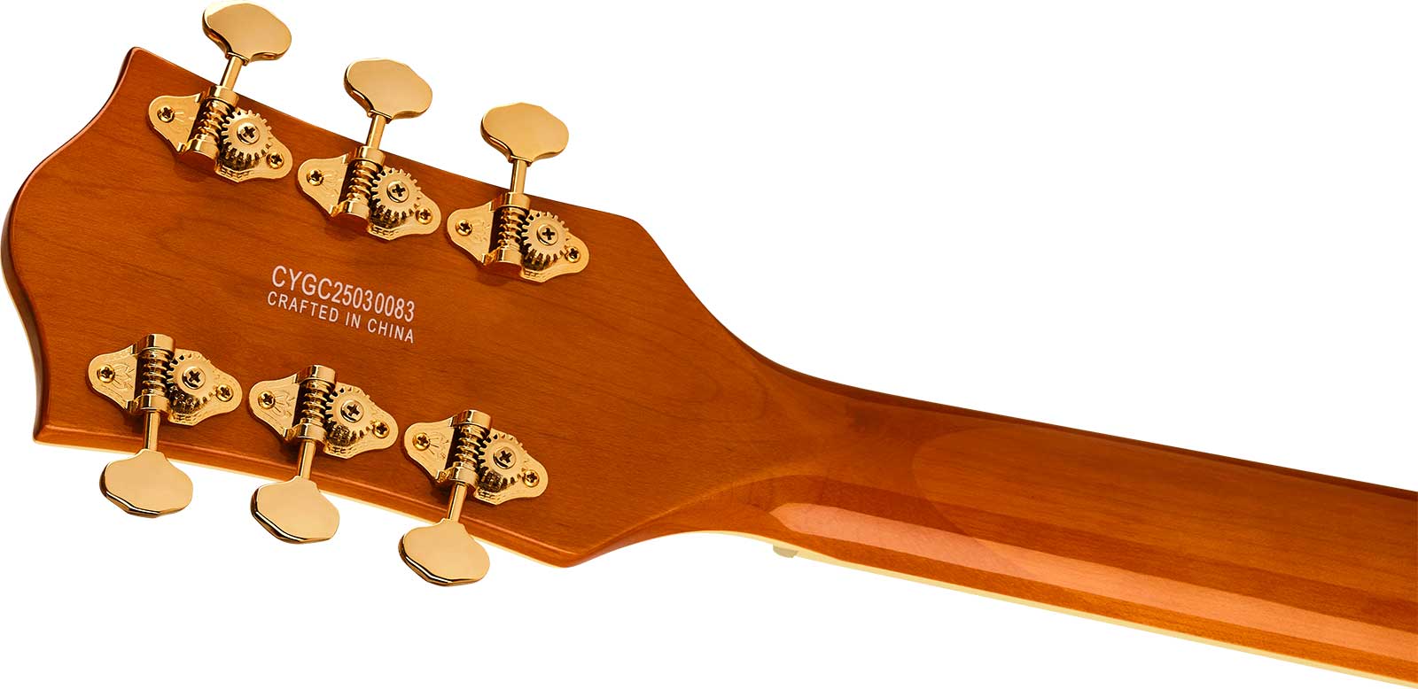 Gretsch Nashville Hollow Body Sc Bigsby Synchromatic 2h Trem Eb - 50's Orange Stain - Semi hollow elektriche gitaar - Variation 3