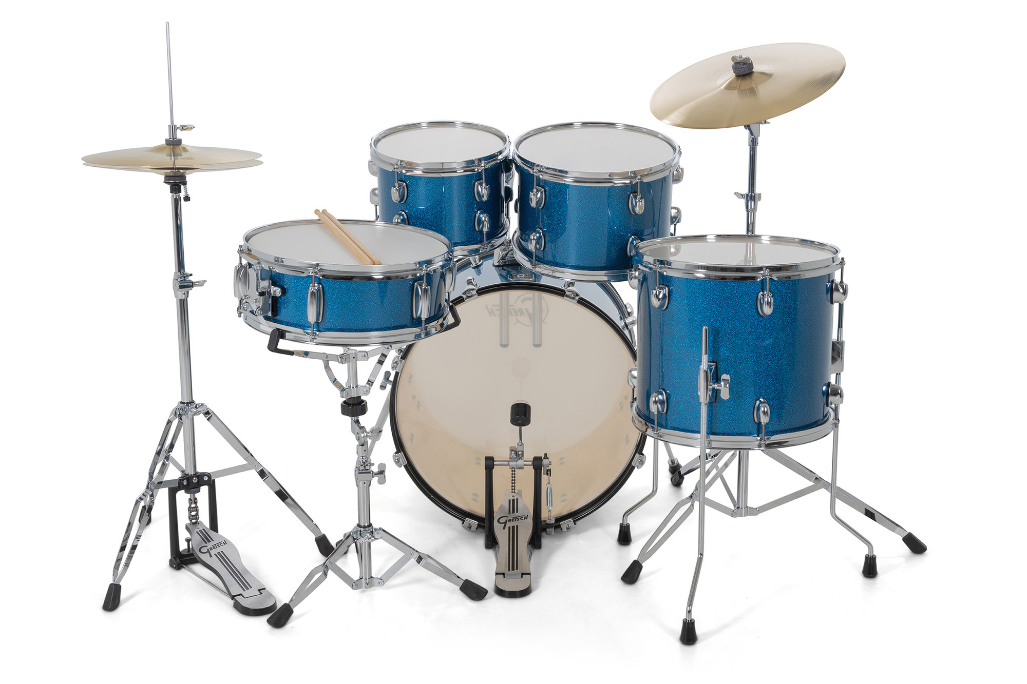 Gretsch Renegade 20'' - 5 FÛts - Blue Sparkle - Fusion drumstel - Variation 1