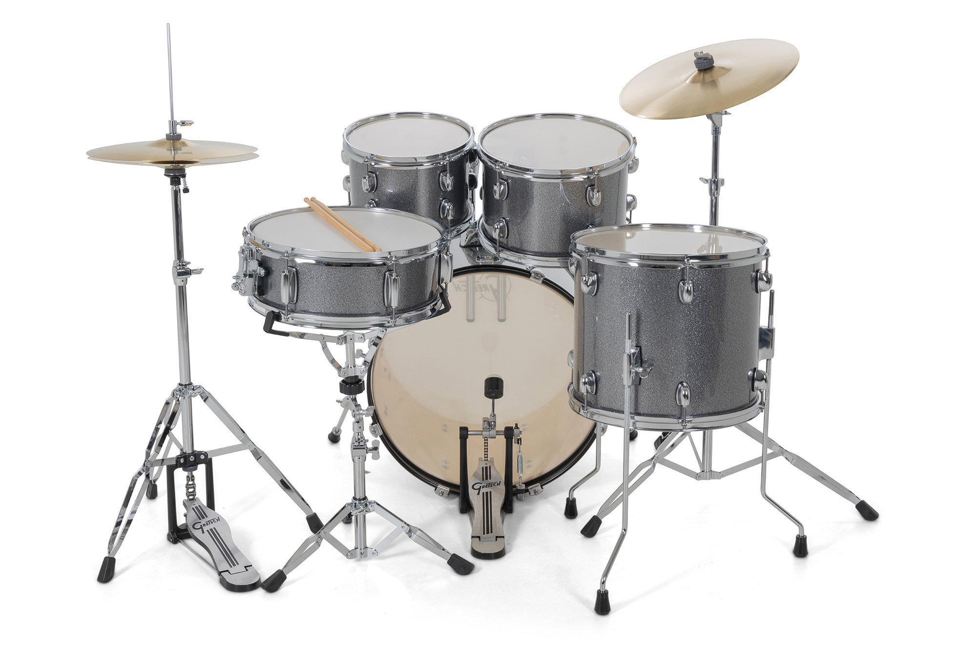 Gretsch Renegade 20'' - 5 FÛts - Grey Sparkle - Fusion drumstel - Variation 2