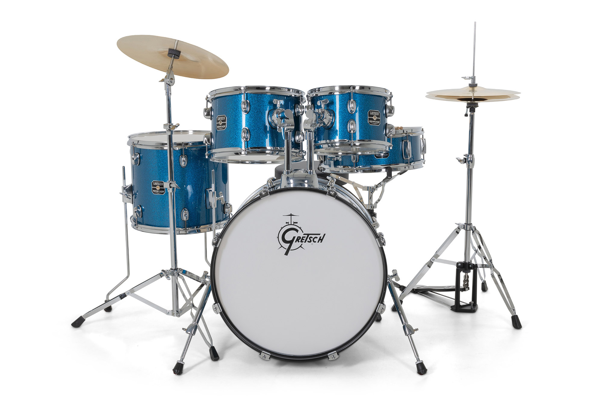 Gretsch Renegade 20'' - 5 FÛts - Blue Sparkle - Fusion drumstel - Variation 2
