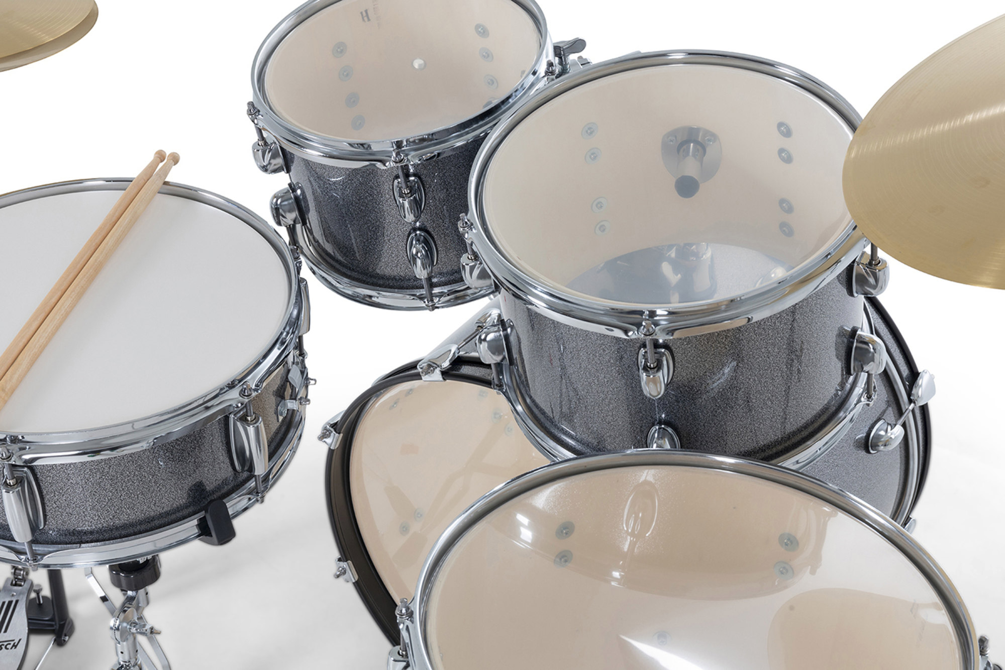 Gretsch Renegade 20'' - 5 FÛts - Grey Sparkle - Fusion drumstel - Variation 5