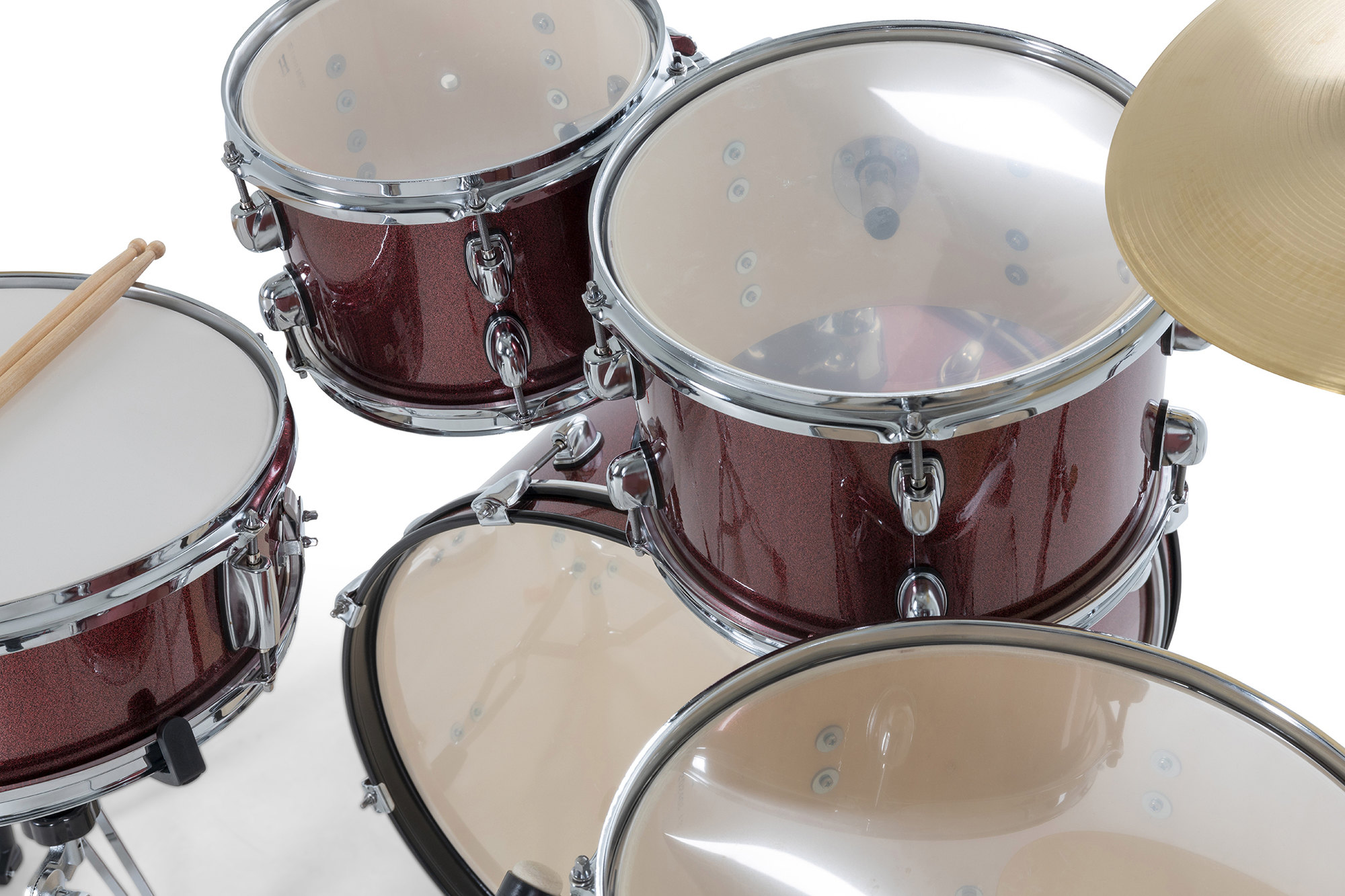 Gretsch Renegade 20'' - 5 FÛts - Ruby Sparkle - Fusion drumstel - Variation 6