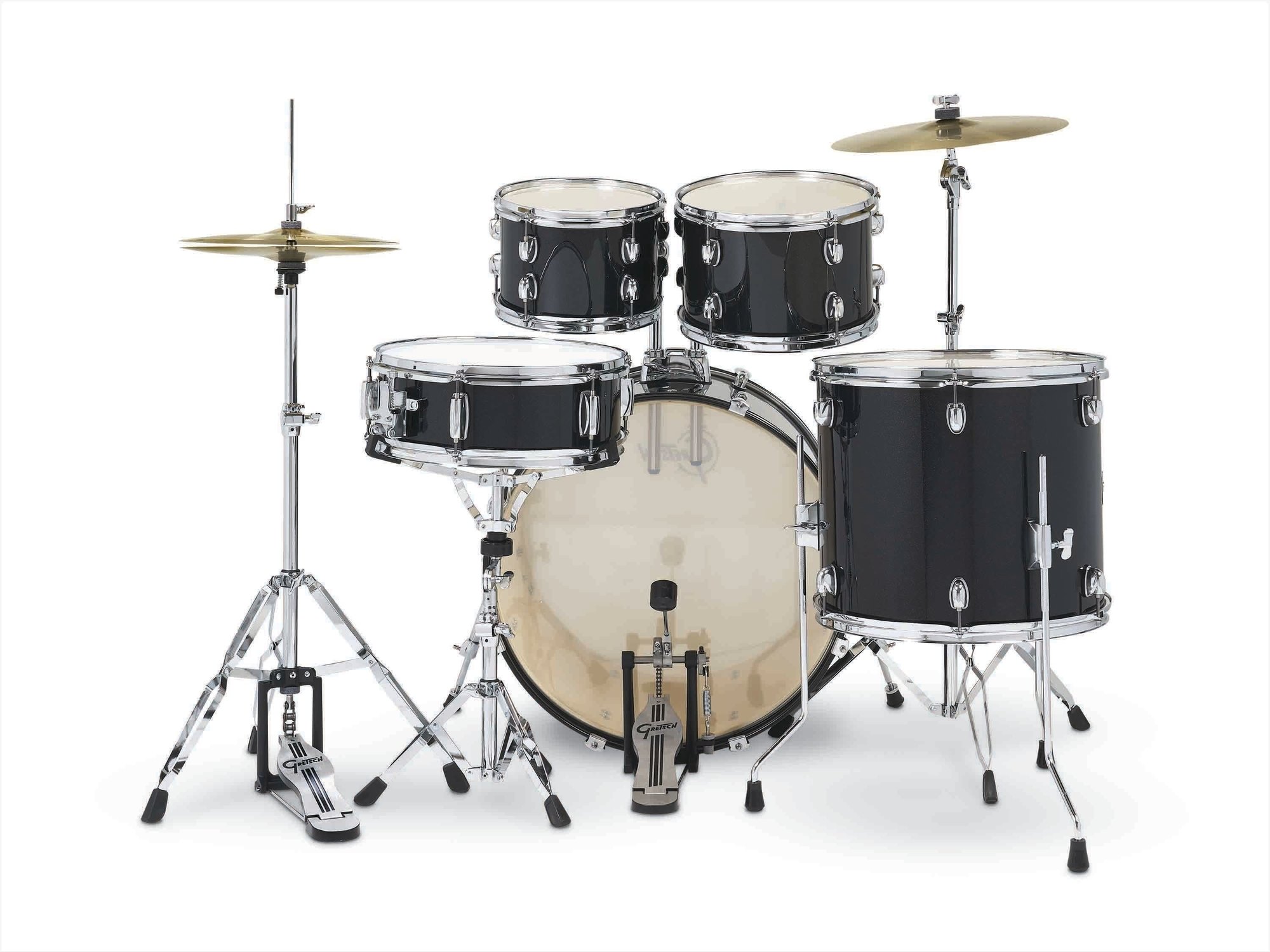 Gretsch Renegade 22'' - 5 FÛts - Black Mist - Rock drumstel - Variation 2