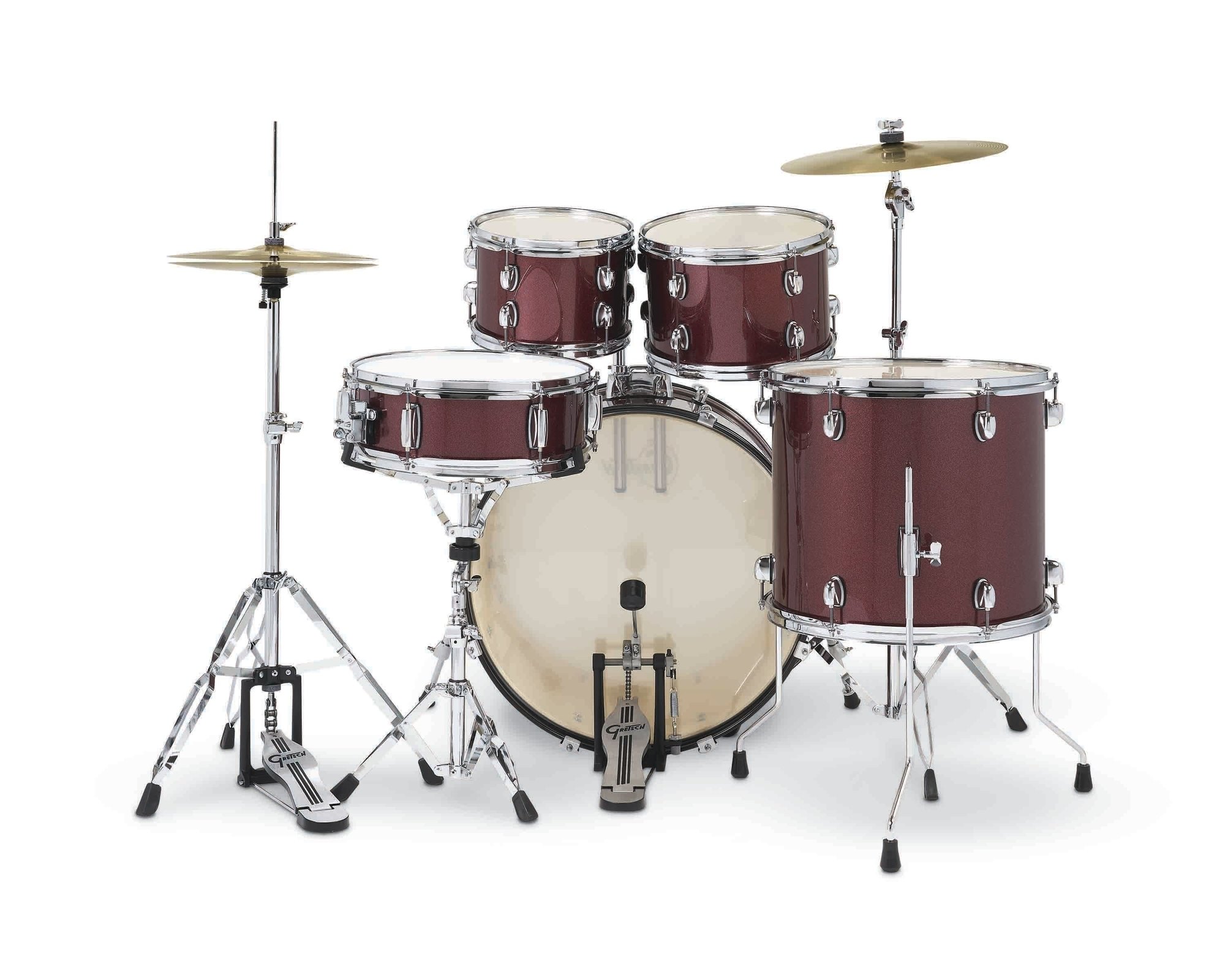 Gretsch Renegade 22'' - 5 FÛts - Ruby Sparkle - Rock drumstel - Variation 2