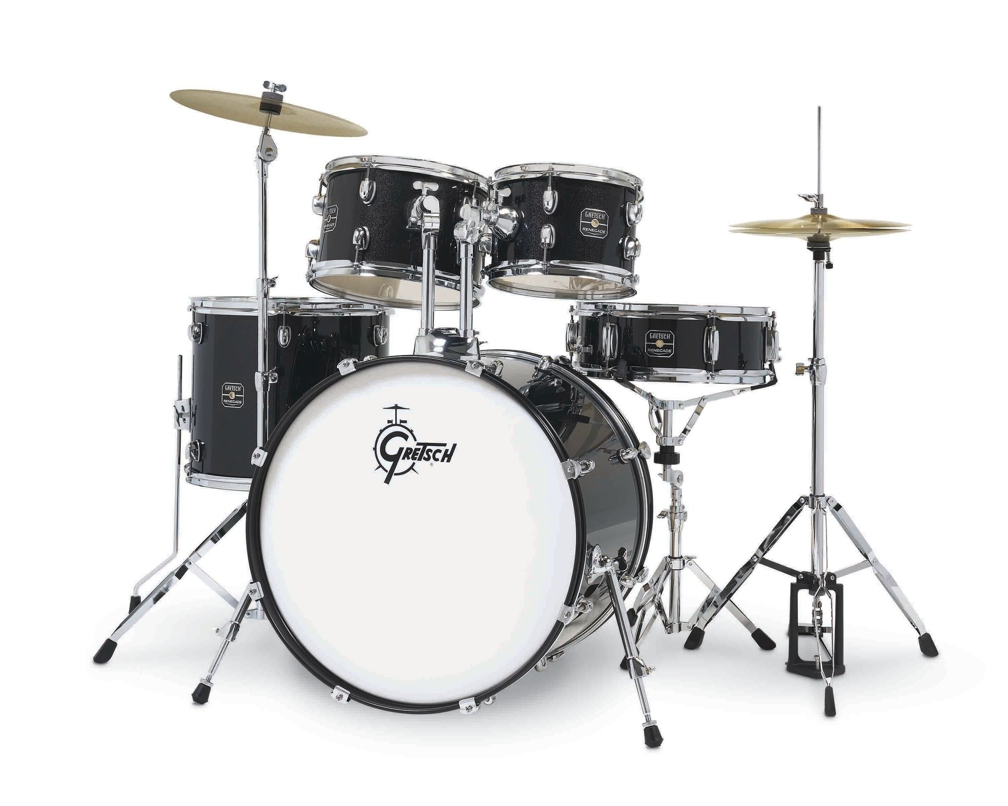 Gretsch Renegade 22'' - 5 FÛts - Black Mist - Rock drumstel - Variation 5