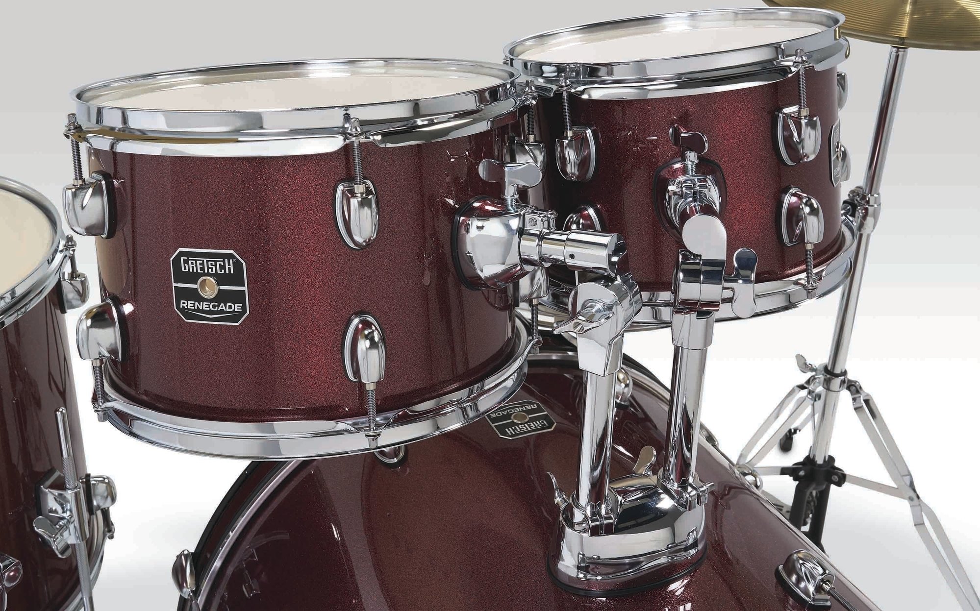 Gretsch Renegade 22'' - 5 FÛts - Ruby Sparkle - Rock drumstel - Variation 5