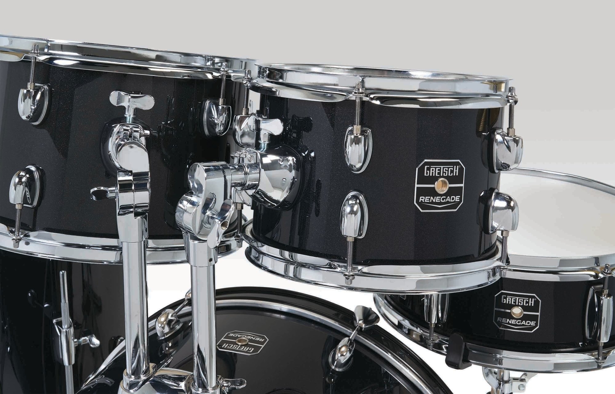 Gretsch Renegade 22'' - 5 FÛts - Black Mist - Rock drumstel - Variation 6