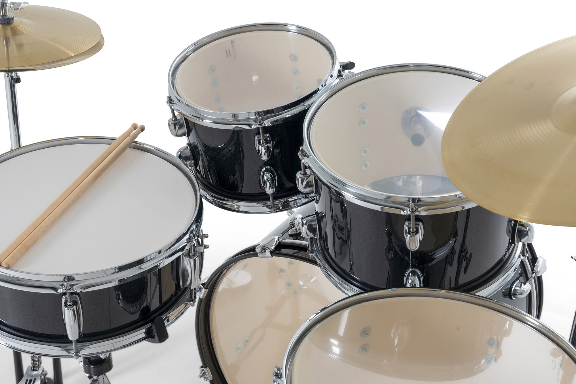 Gretsch Renegade Drum Set - 5 FÛts - Black Mist - Junior drumstel - Variation 4