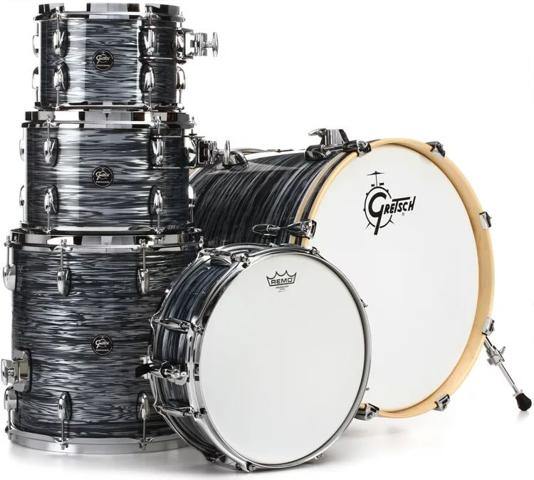 Gretsch Renown Maple Stage 22 - 4 FÛts - Silver Oyster Pearl - Stage drumstel - Variation 1