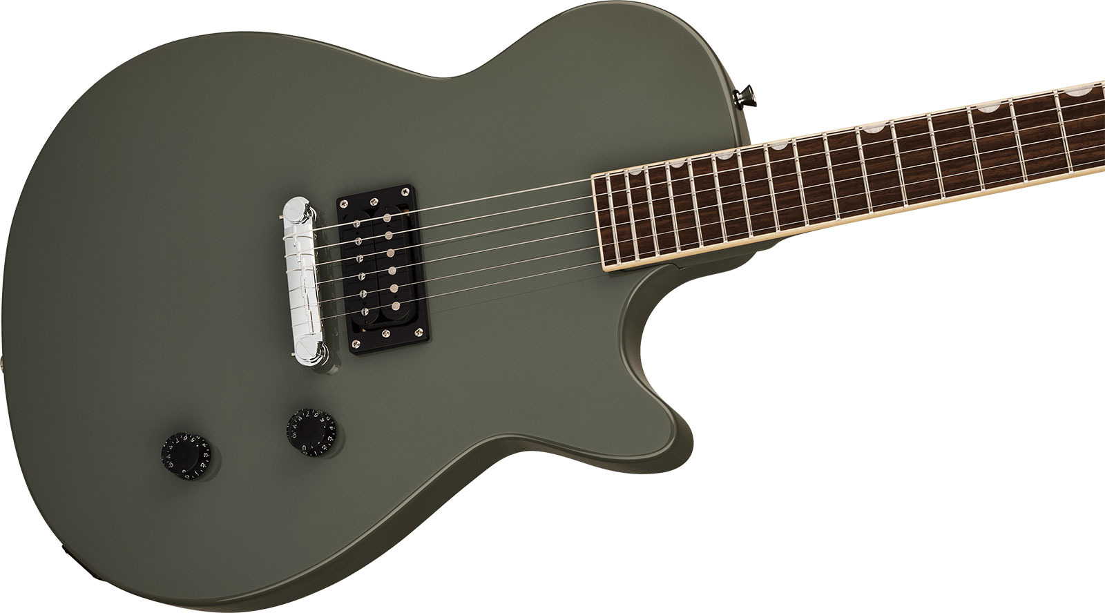Gretsch Streamliner Jet Club 1h Ht Lau - Olive Drab Green - Single cut gitaar - Variation 2