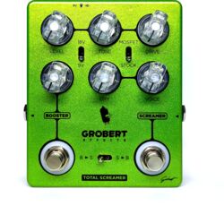 Overdrive/distortion/fuzz effectpedaal Grobert effects TOTAL SCREAMER