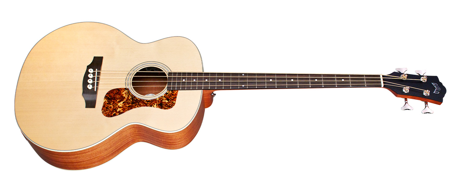 Guild B-240e Westerly Epicea Acajou Pf - Natural Satin - Akoestische bas - Variation 1