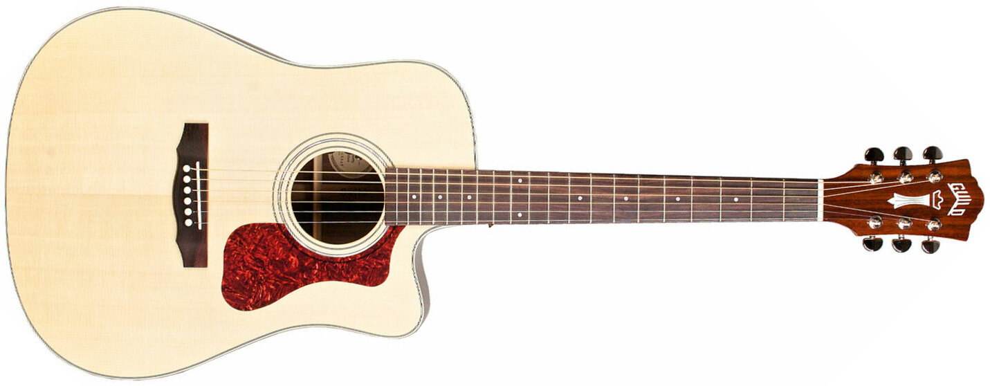 Guild D-150ce Westerly Dreadnought Cw Epicea Palissandre Rw - Natural - Elektro-akoestische gitaar - Main picture