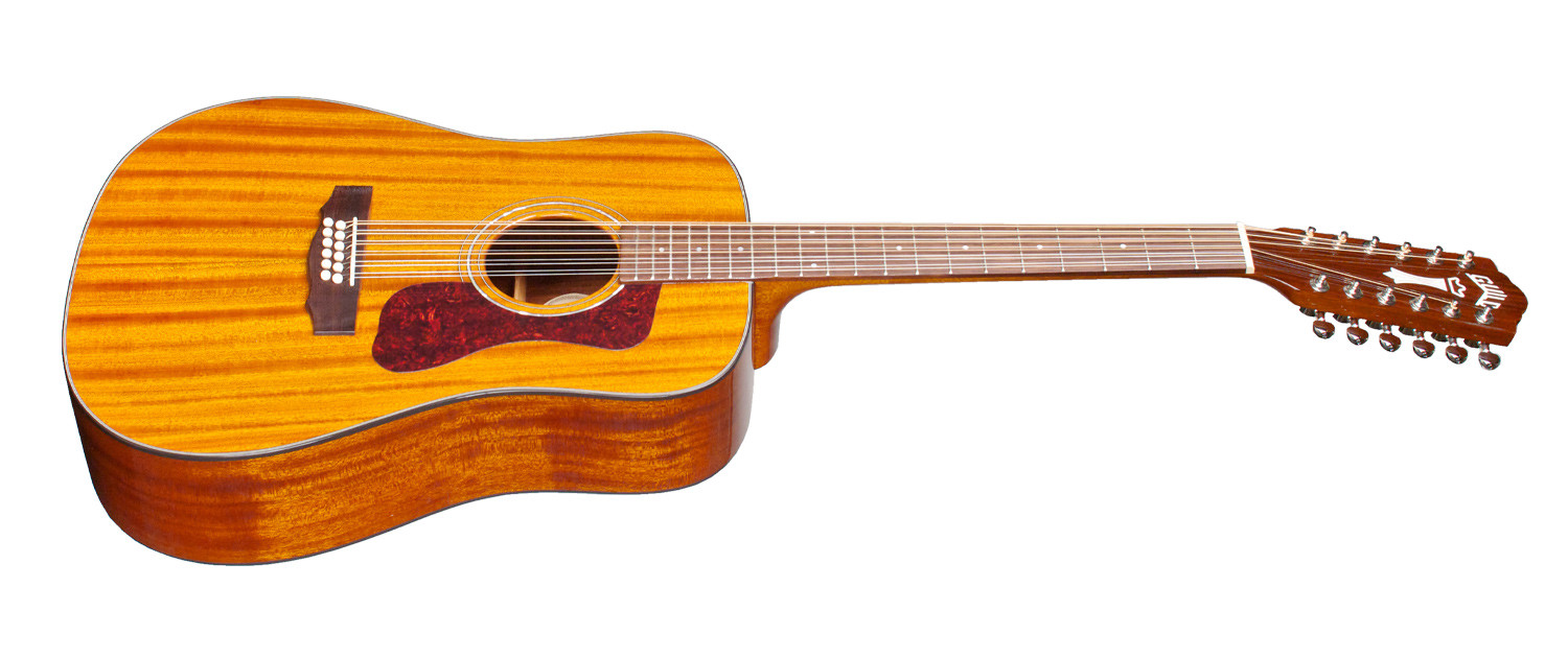 Guild D-1212 Westerly Dreadnought 12c Tout Acajou Rw - Natural - Westerngitaar & electro - Variation 2