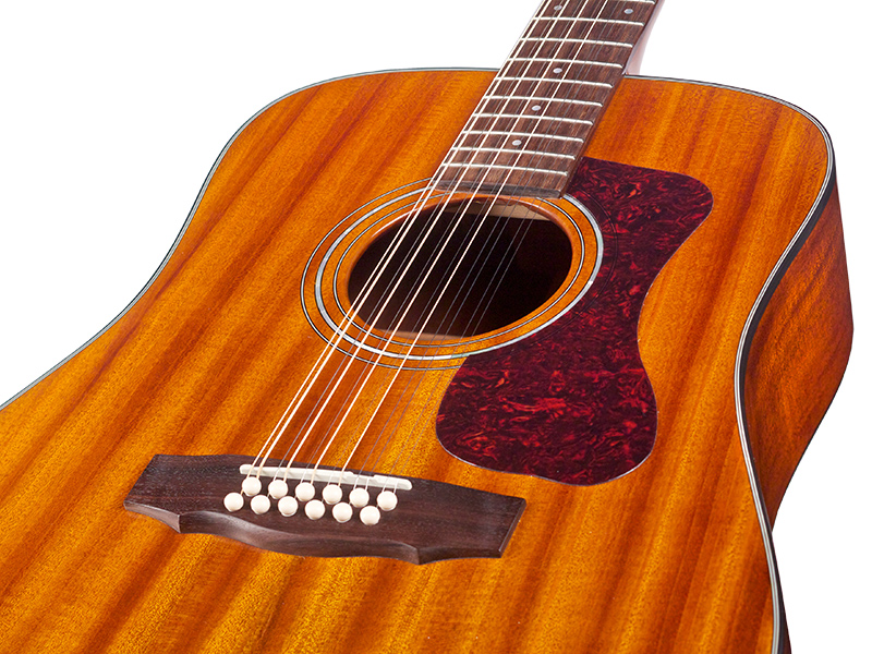 Guild D-1212 Westerly Dreadnought 12c Tout Acajou Rw - Natural - Westerngitaar & electro - Variation 4