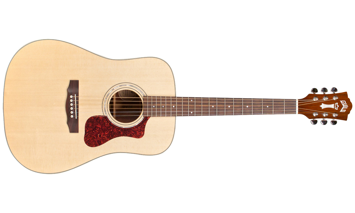 Guild D-140 Westerly Dreadnought Epicea Acajou Rw +etui - Natural - Westerngitaar & electro - Variation 1